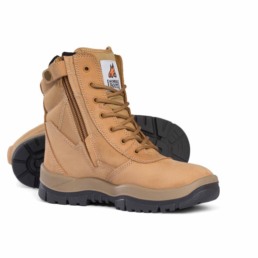 Mongrel Boots 251050 Wheat High Leg ZipSider Boot