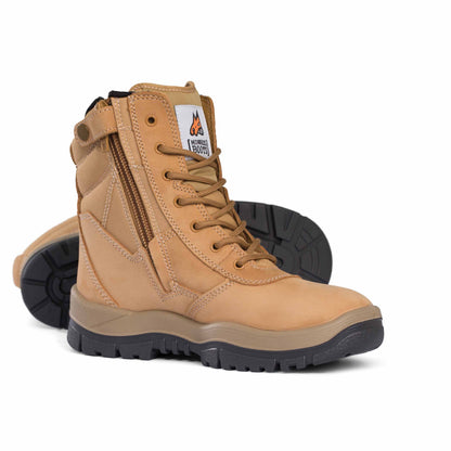 Wheat Hero - 951  Non-Safety High Leg ZipSider Boot