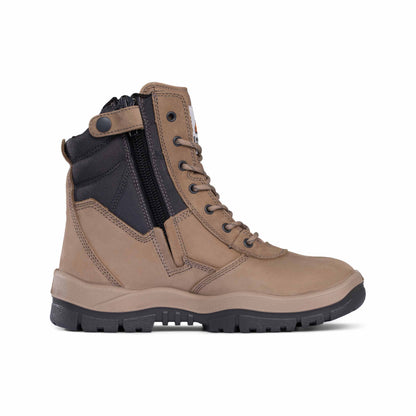 Stone - Mongrel Boots 251020 Black High Leg ZipSider Boot