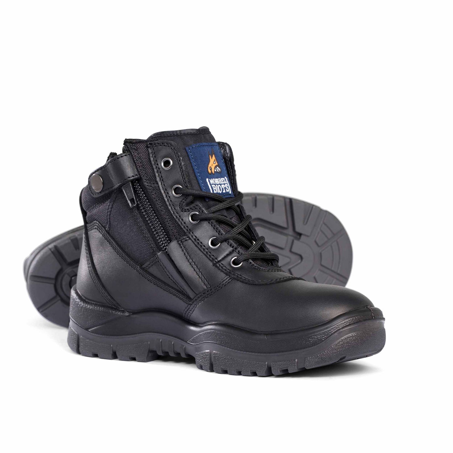 Black Hero - Mongrel Boots 261020 Black ZipSider Boot