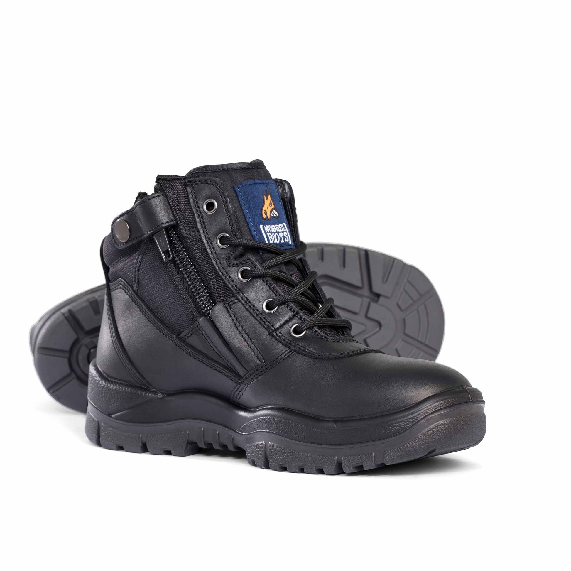 Black Hero - Mongrel Boots 261020 Black ZipSider Boot