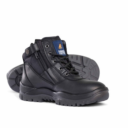 Black Hero - Mongrel Boots 261020 Black ZipSider Boot