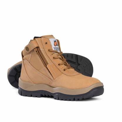 Wheat Hero - Mongrel Boots 261020 Black ZipSider Boot