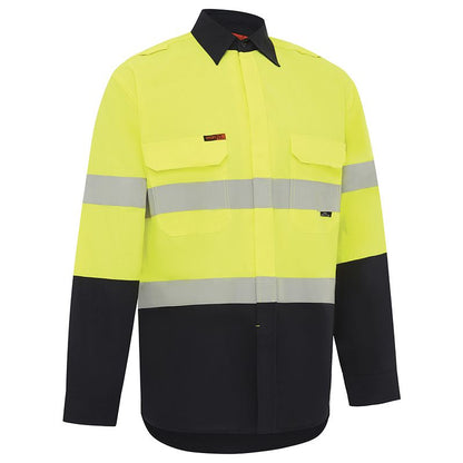 WORKIT Workwear Flarex PPE1 FR Inherent 155gsm Lightweight Taped Shirt