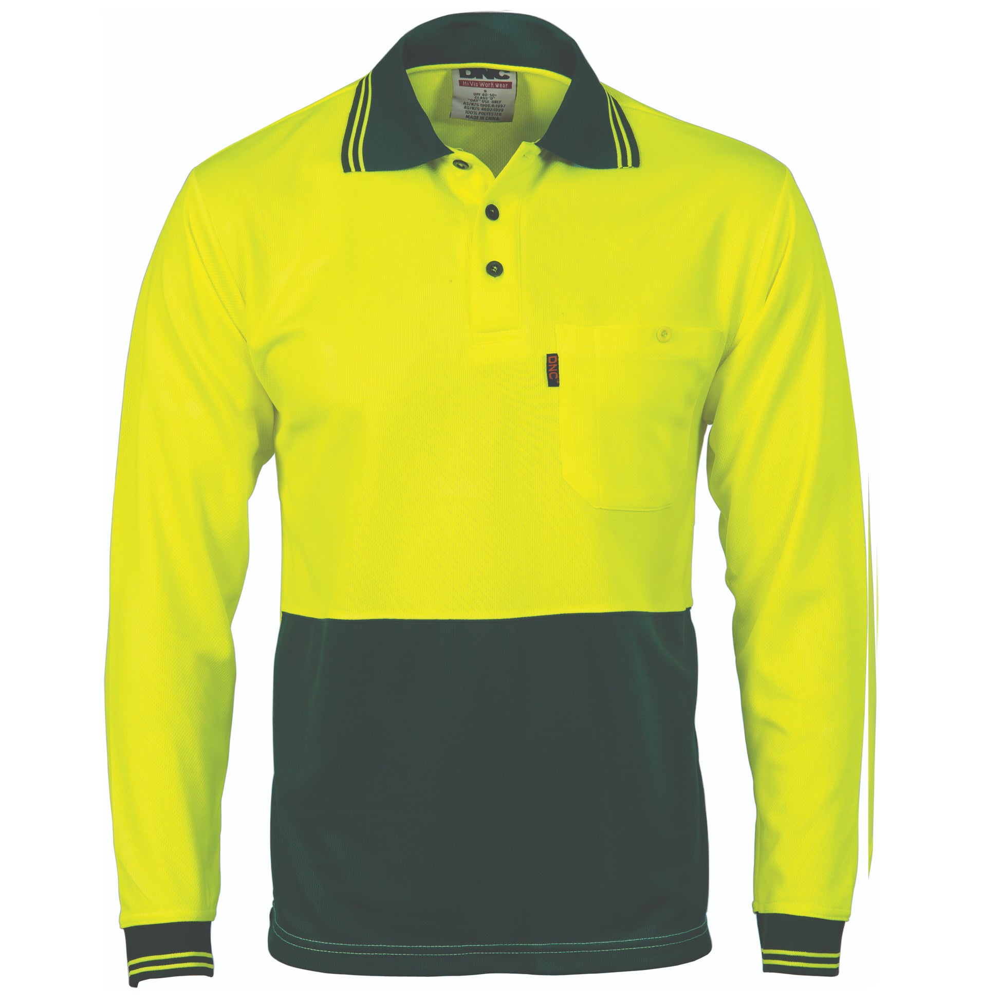 Yellow/Bottle Green