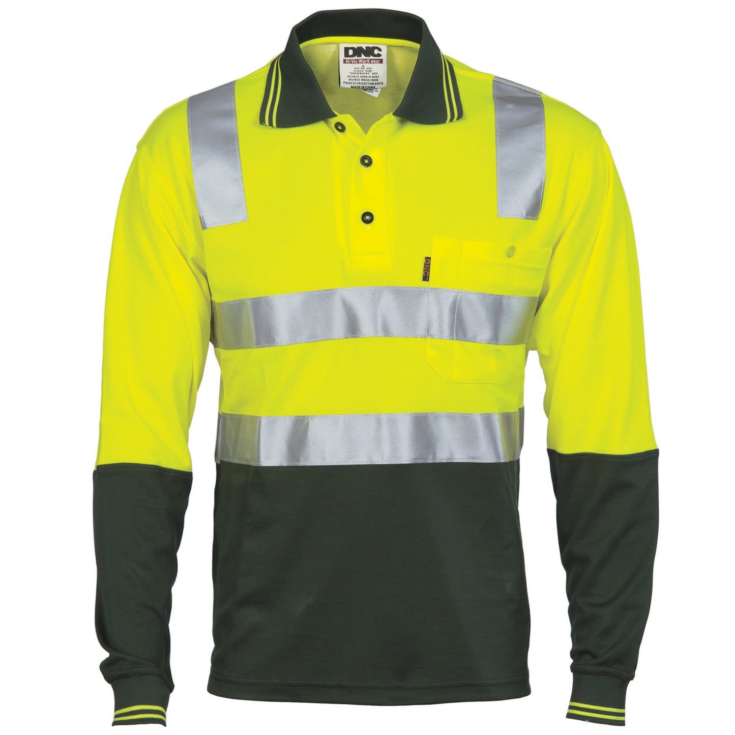 Yellow/Bottle Green