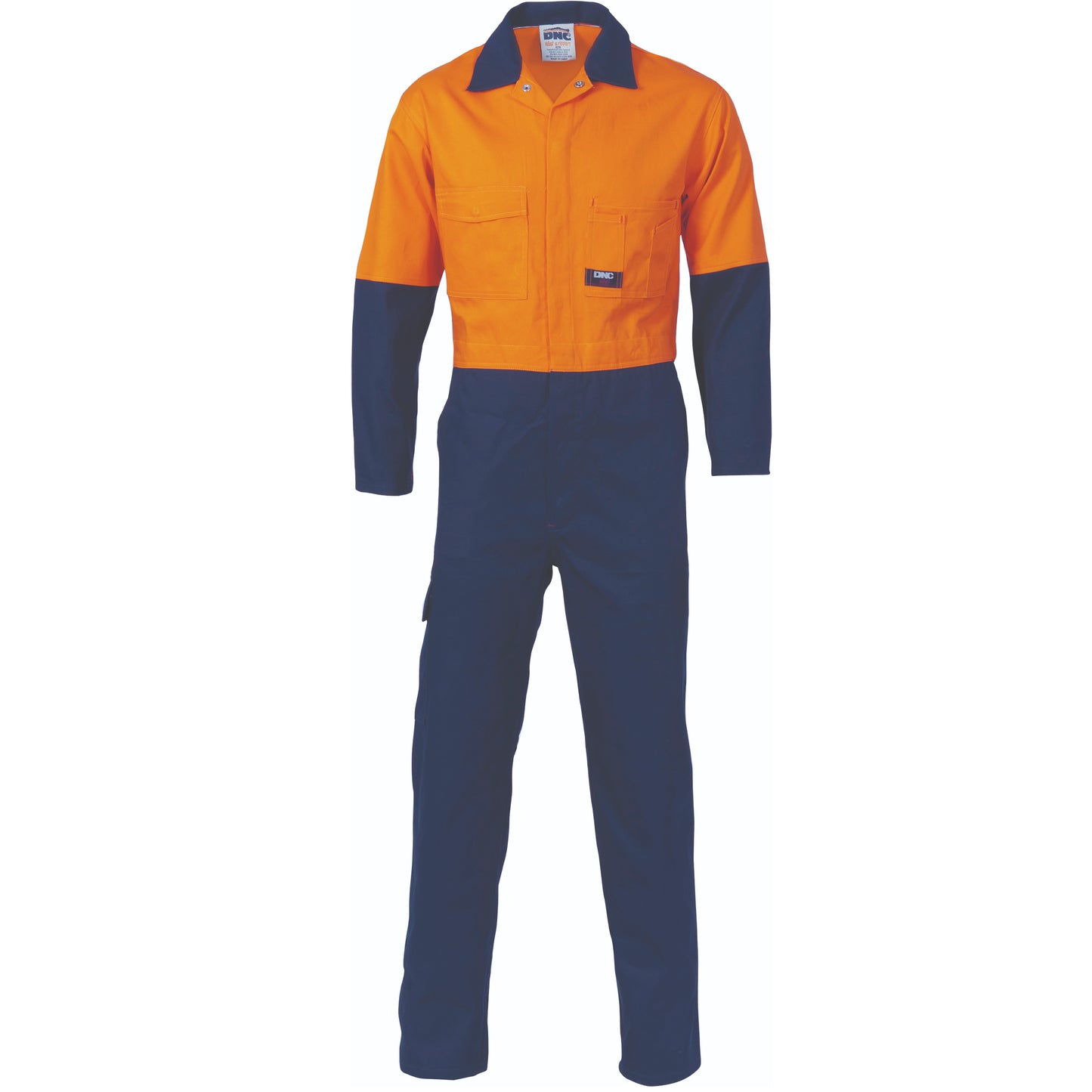 Orange/Navy