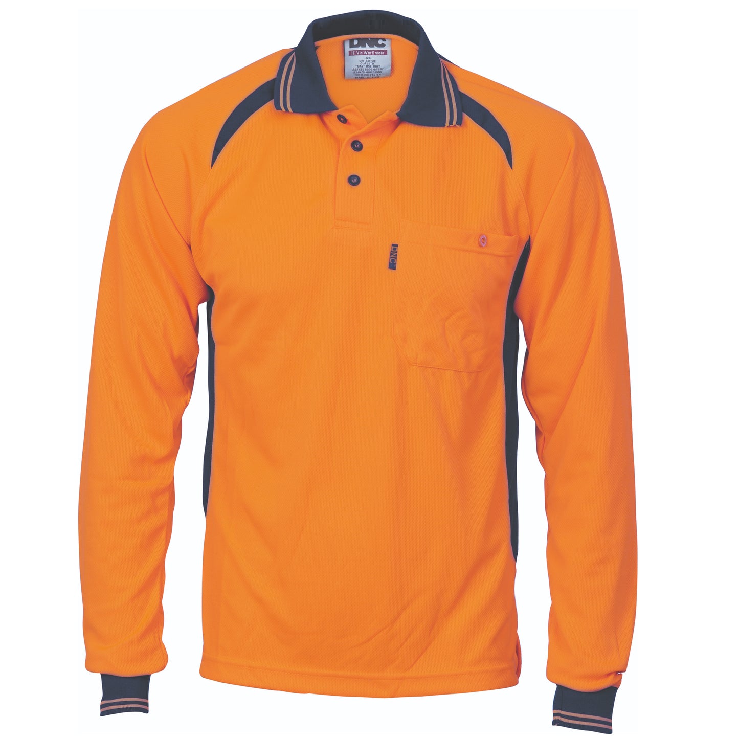 Orange/Navy