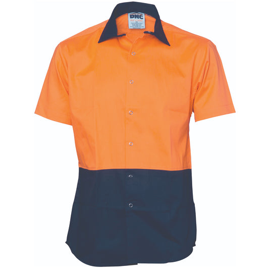 3941 HiVis Cool Breeze Food Industry Cotton Shirt - Short Sleeve