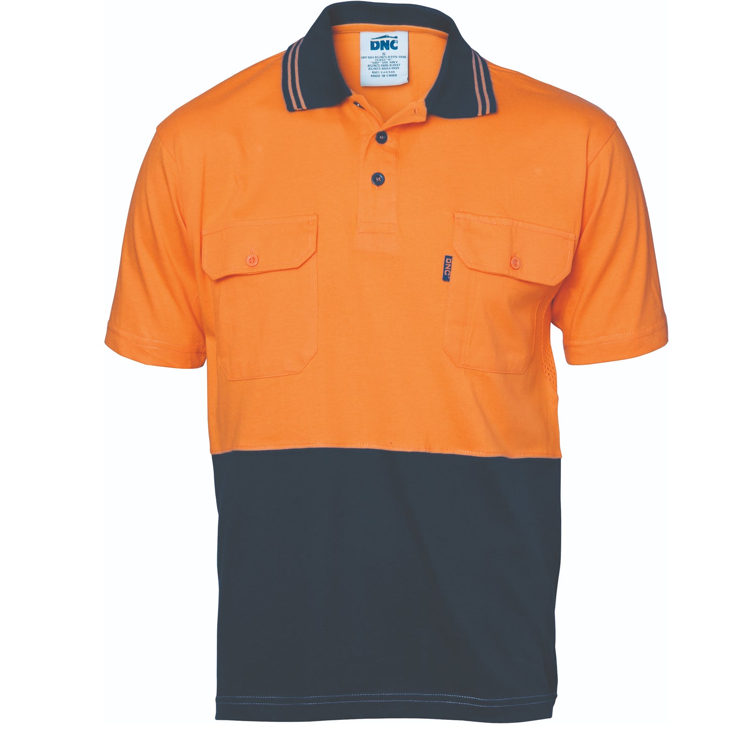 Orange/Navy