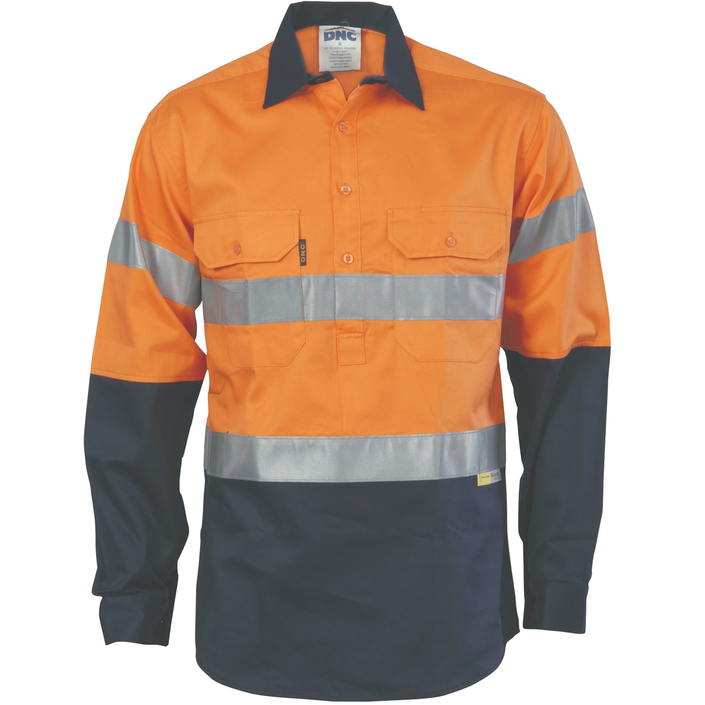 Orange/Navy