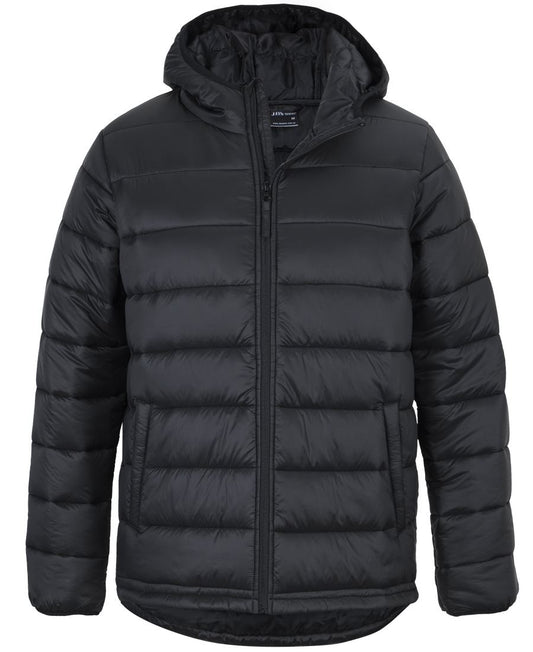 JB's Urban Hooded Puffer Jacket Black