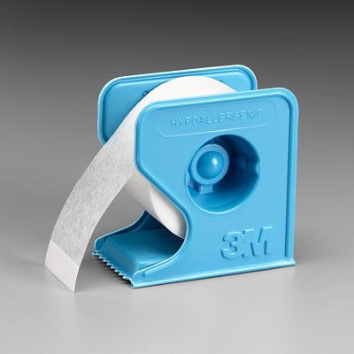 SOLVENTUM 3M1535-2 Micropore Paper Tape with Dispenser 50mm x 9m