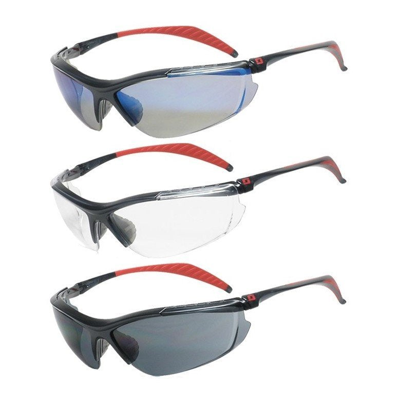 3M AUST 3M-SNN101A Safety Glasses Buster Amber Lens Antifog Medium Impact