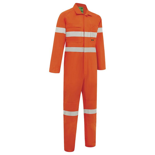 WORKIT Workwear Hi Vis Tropical Lightweight Taped Coverall With Zip Closure