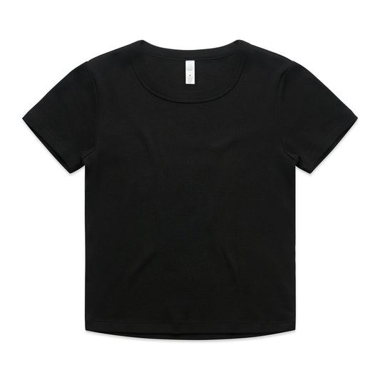 Women's Organic Rib Baby Tee