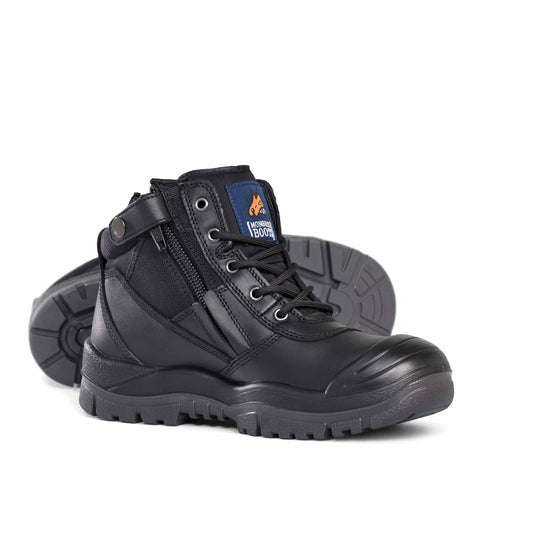 Mongrel Boots 461050 Wheat ZipSider Boot w/ Scuff Cap