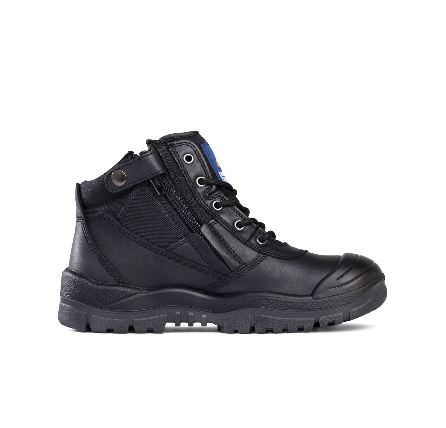 Black - Mongrel Boots 461050 Wheat ZipSider Boot w/ Scuff Cap