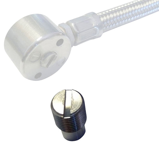 Pratt Safety Stainless Steel Metering Screw Pack Of 1 - Tapered