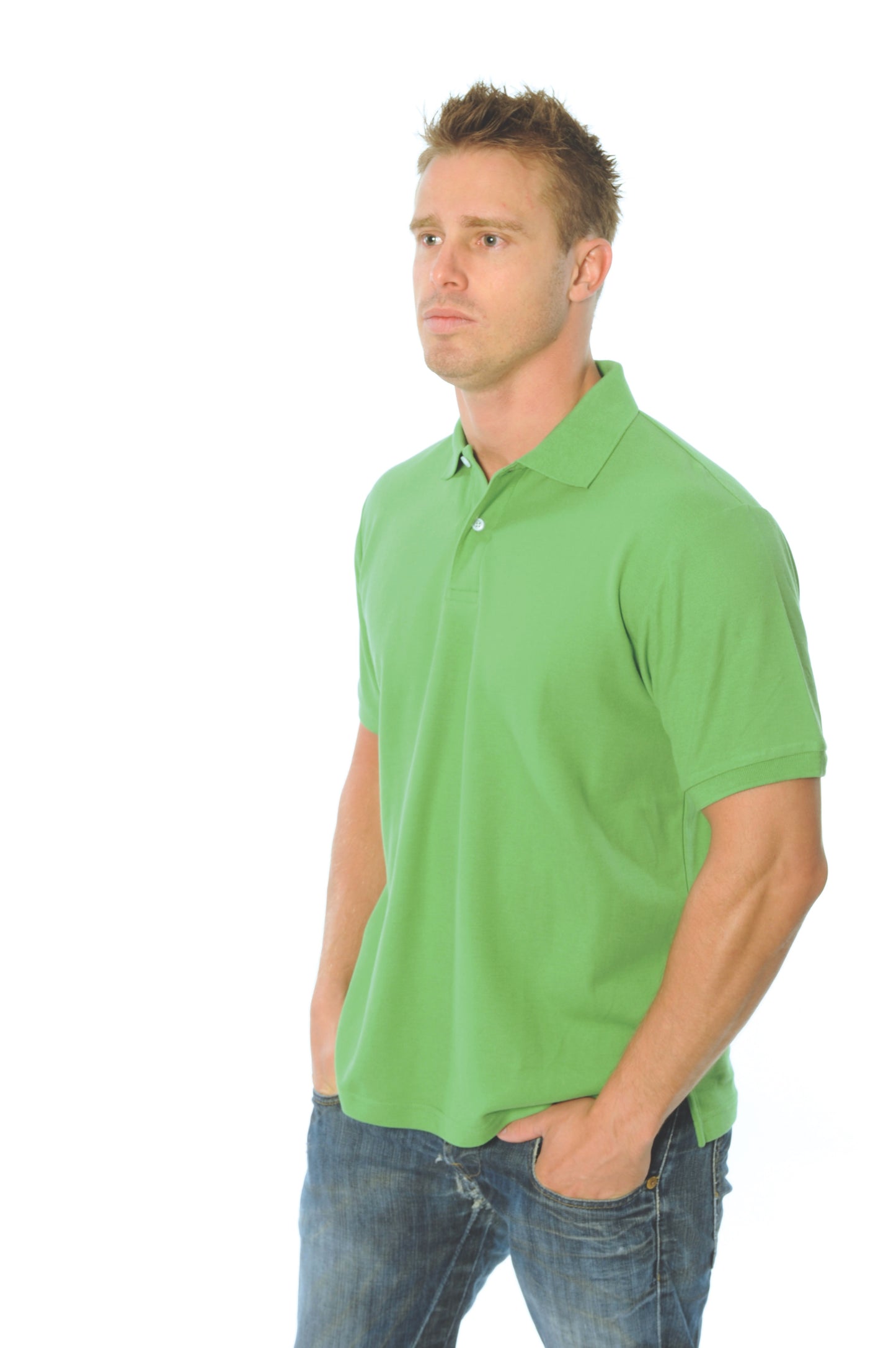 5256 Mens Cotton Rich New York Polo