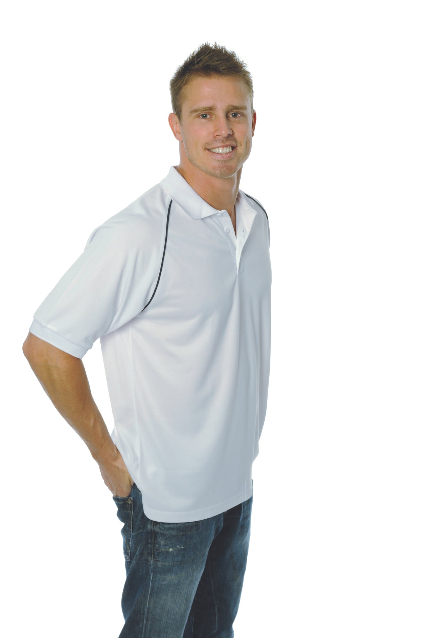 White/Navy