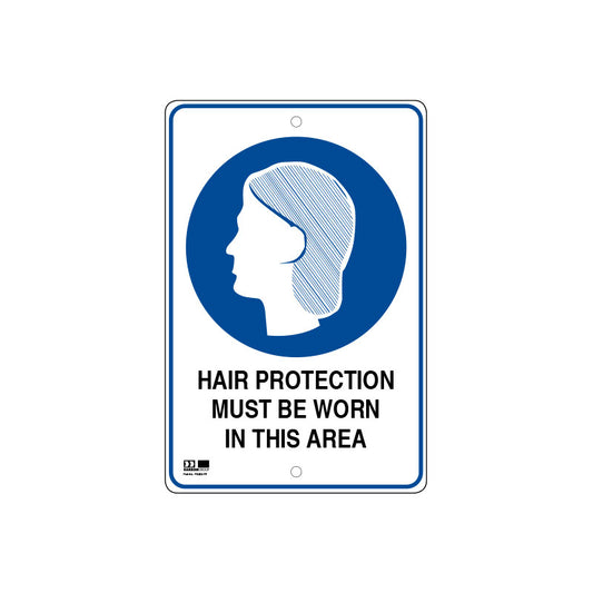 Pilot Sign - Hair Protection