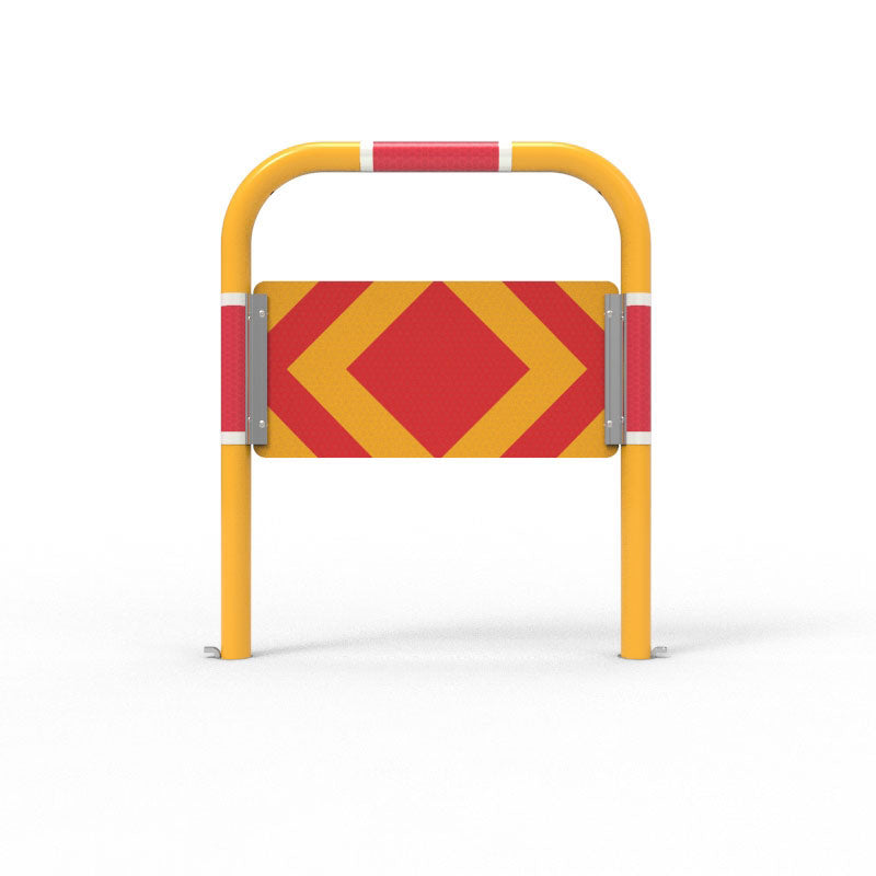 Holding Rail - Below Ground 1200 x 1000 x 60mm with Target Board