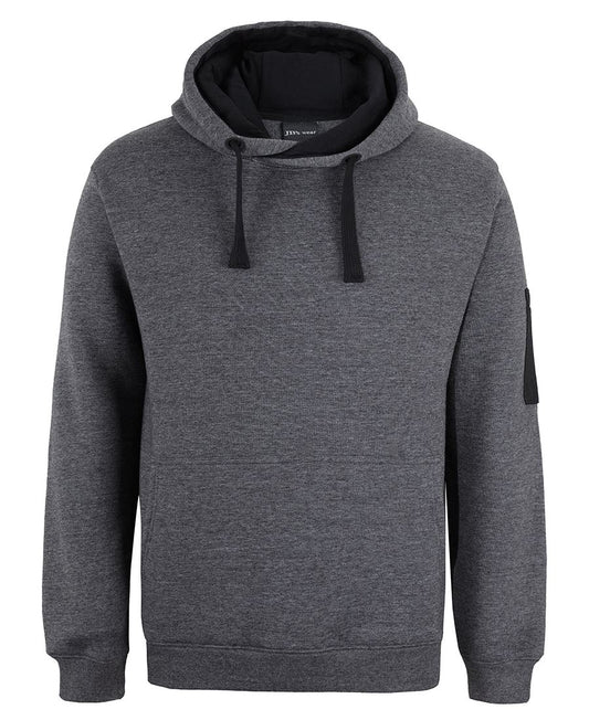 JB's 350 Trade Hoodie Charcoal Marle/Black