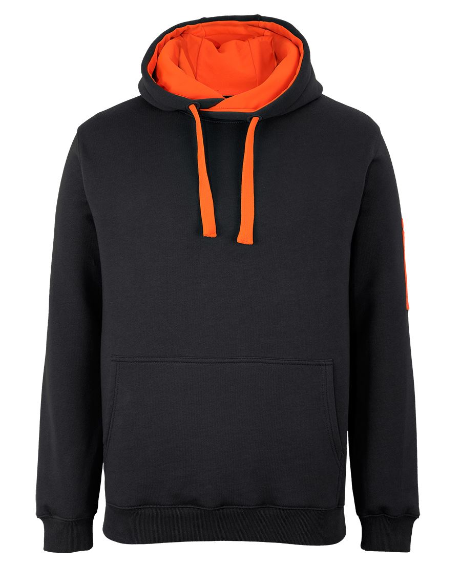 JB's 350 Trade Hoodie Charcoal Marle/Black