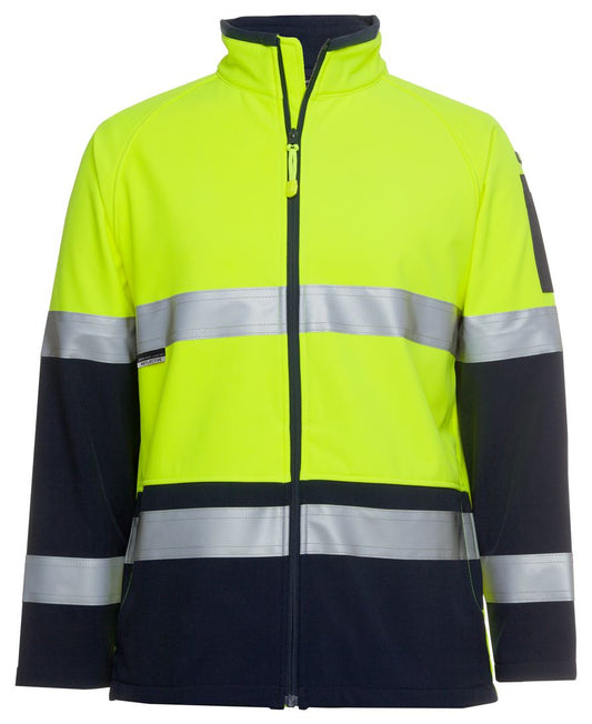 JB's Hv 4602.1 (D+N) Softshell Jacket Lime/Navy