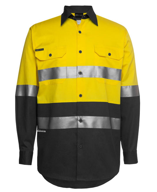 JB's Hv (D+N) L/S 150G W/Shirt Yellow/Black -3Xs