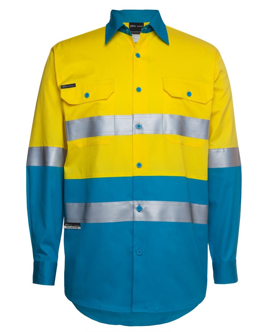 JB's Hv (D+N) L/S 150G W/Shirt Yellow/Black -3Xs