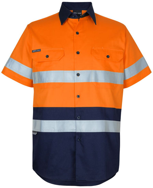 JB's Hv (D+N) S/S 150G W/Shirt Orange/Navy