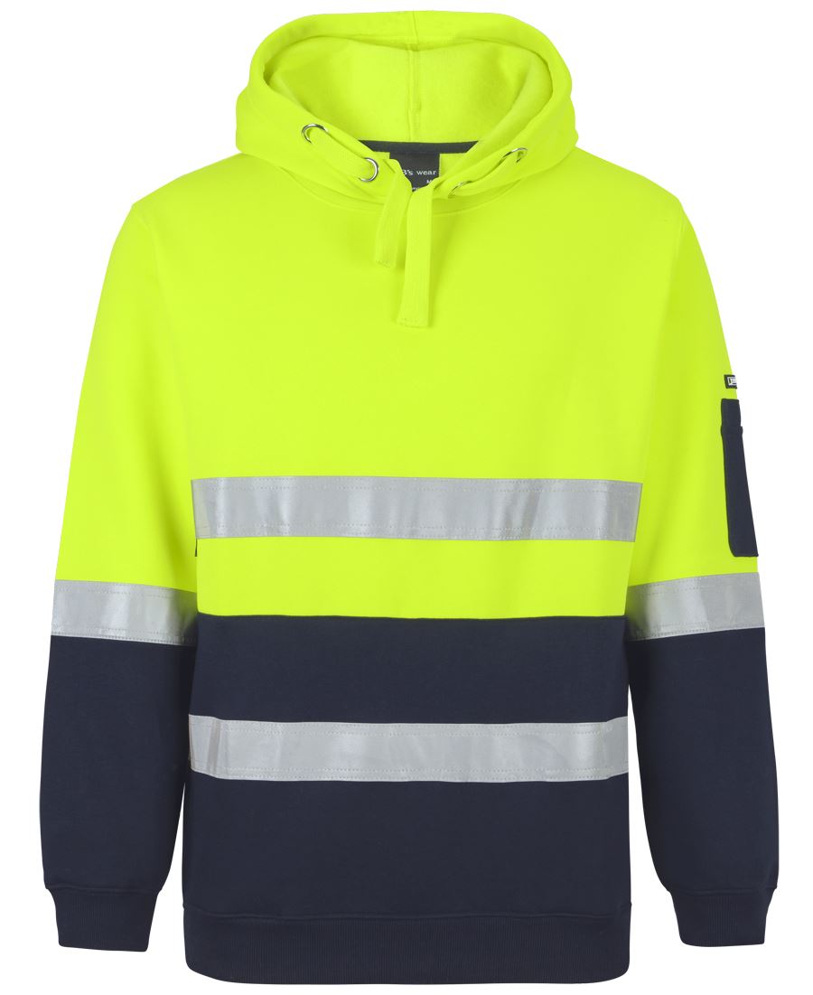JB's Hv (D+N) Pull Over Hoodie Lime/Navy