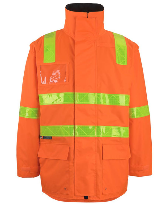 JB's Vic Road (D+N) Zip Off Sleeve L/Line Jacket Orange-2Xs