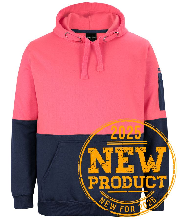 JB's Hv Pull Over Hoodie Lime/Black