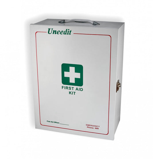 Max Global Products 7U-BX First Aid Kit - Complete National (bx) Workplace Wallmount Metal Case