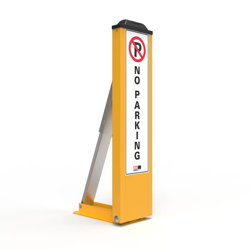 Fold Down Parking Space Protector