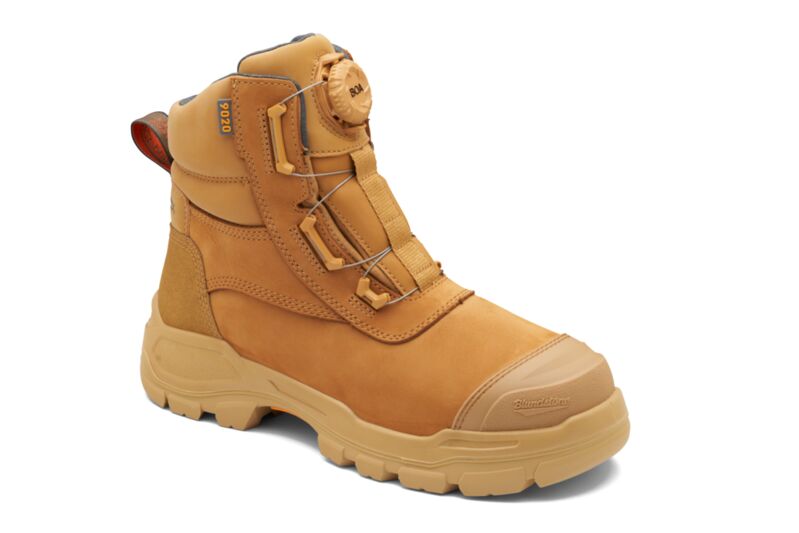 Blundstone 9020 RotoFlex MAX Wheat water-resistant premium nubuck 150mm Boa® Lacing safety boot