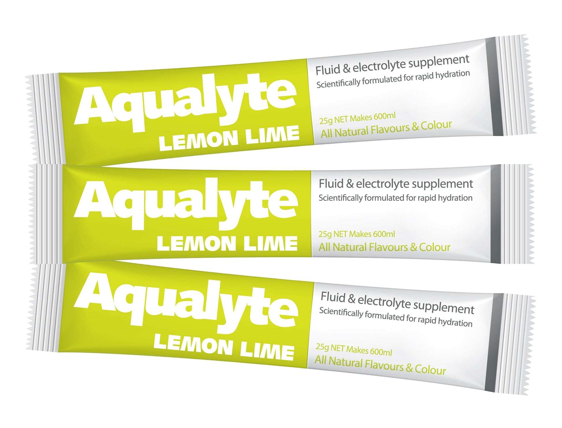 Maxisafe A-L25G50S Lemon/Lime Flavour, 25g Sachets, Box of 50