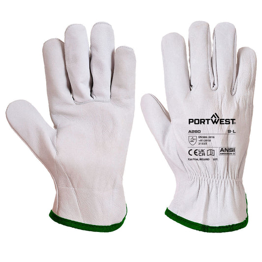 Portwest Oves Driver Glove in Grey