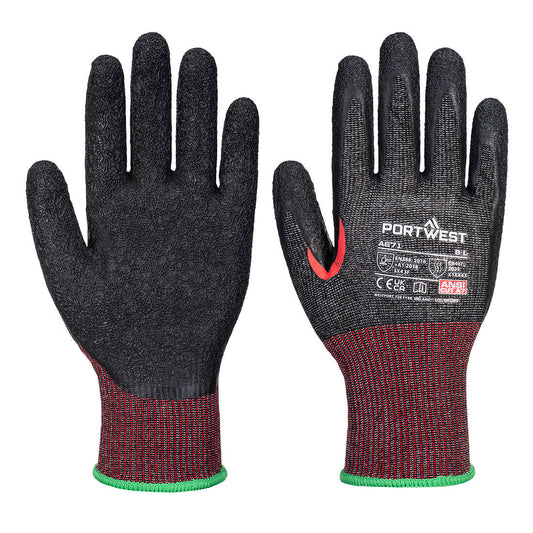 Portwest CS Cut F13 Latex Glove in Black