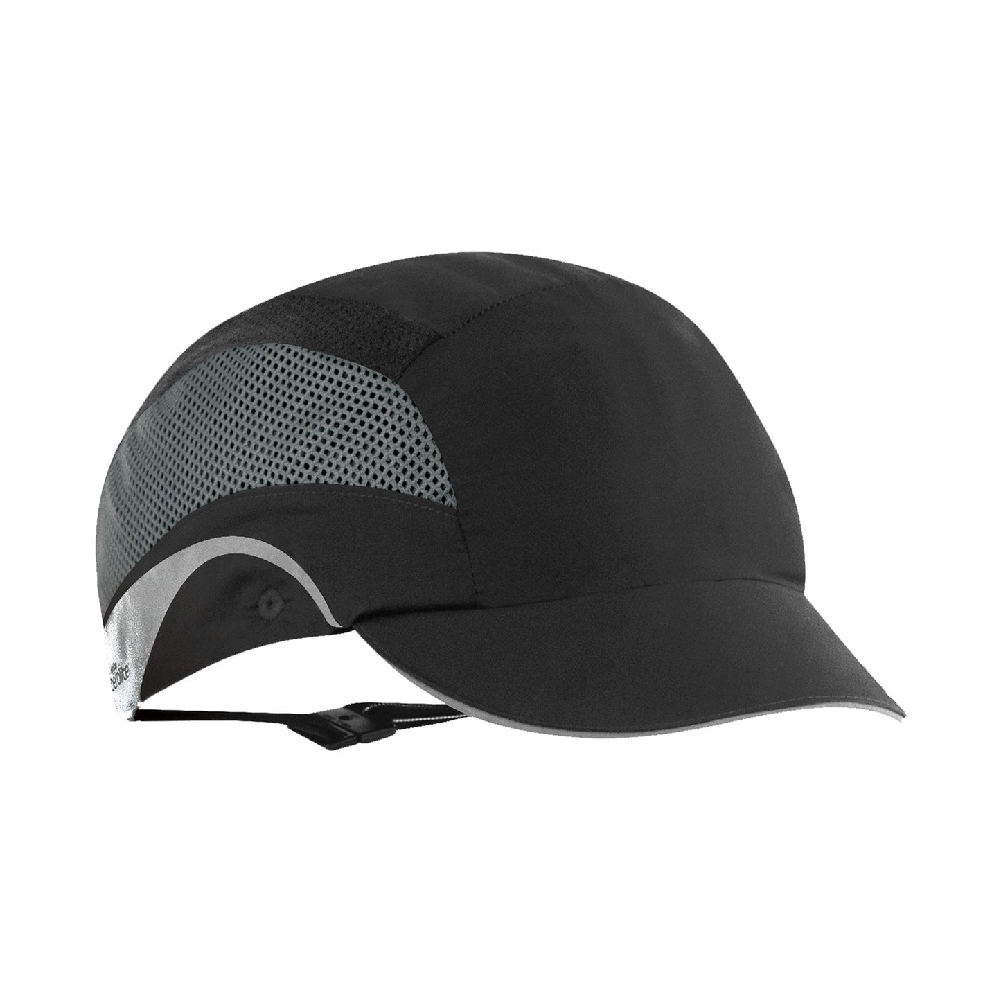 JSP Safety Hardcap Aerolite Short Peak Black