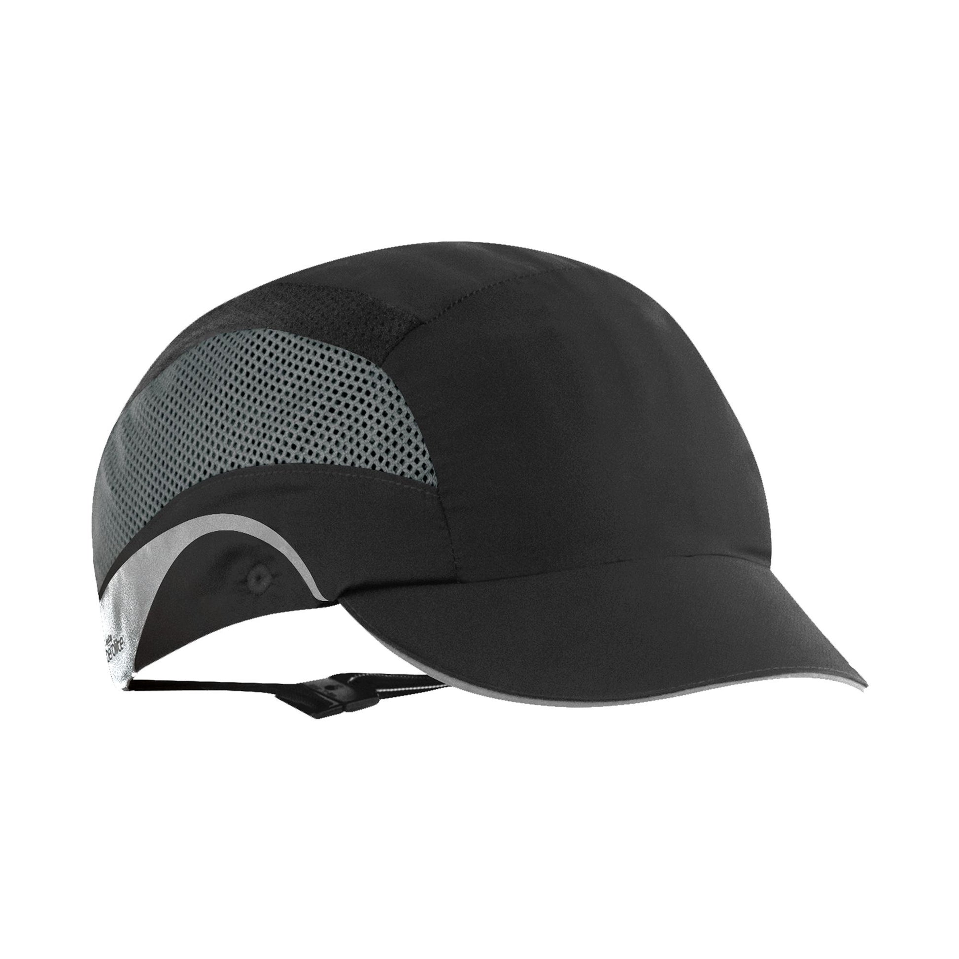 JSP Safety Hardcap Aerolite Short Peak Black