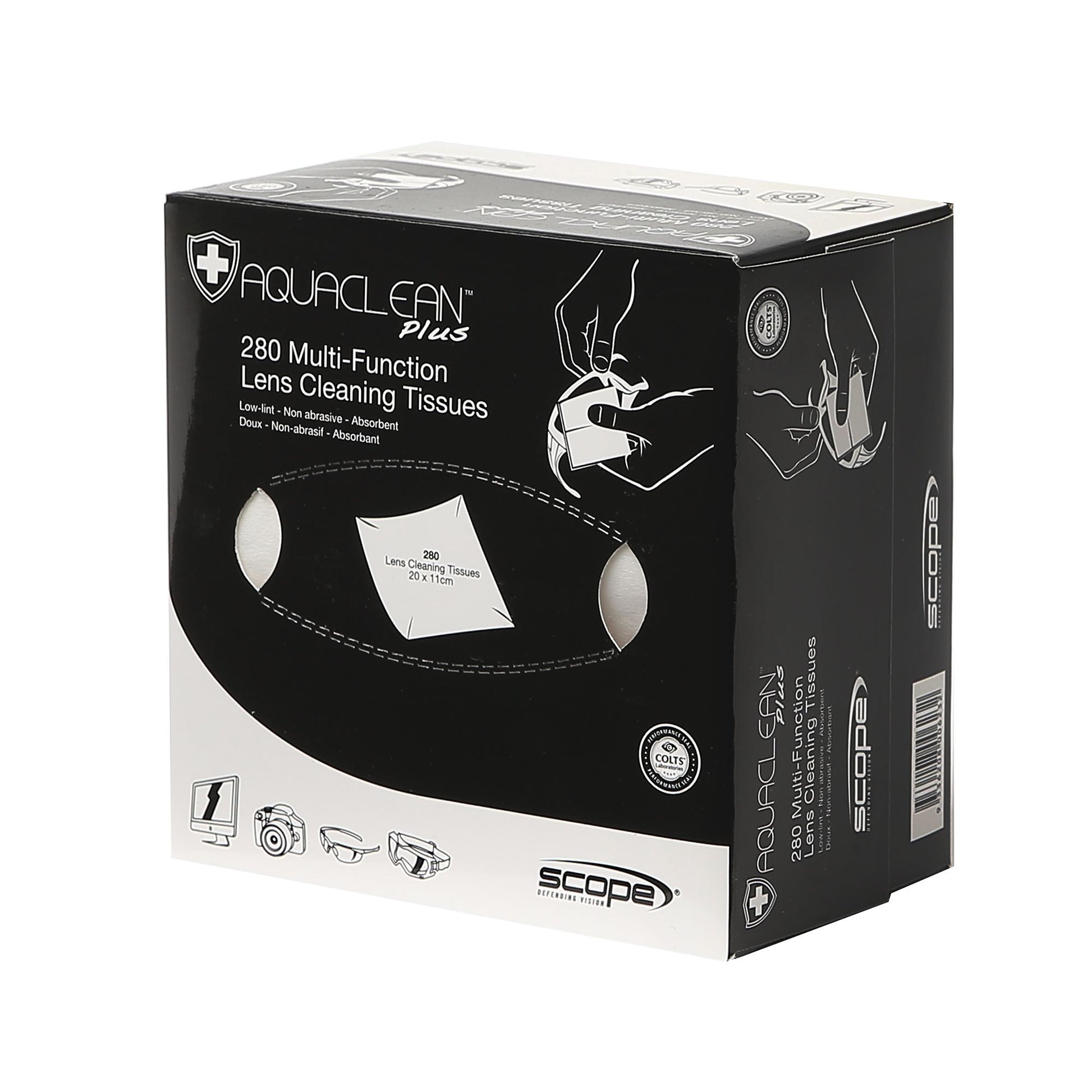 Scope Optics Aqua Clean Plus Re-Fill Tissue Box