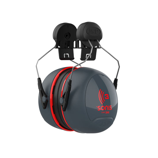 JSP Safety Sonis3 Cap Attach Earmuffs Class 5 - 34dB