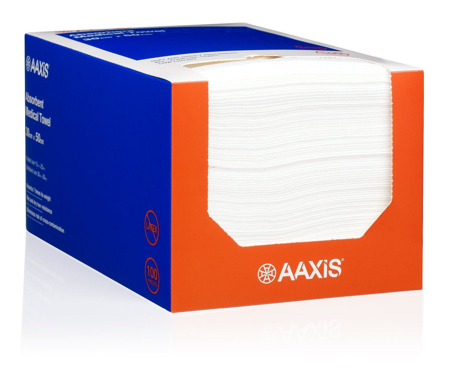 SENTRY MEDICAL AP10030400 Absorbent Medical Towel 30cm x 35cm Pack of 100