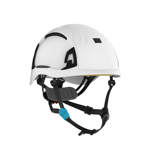 JSP Safety Evo Alta Skyworker Vented Helmet With Wheel Ratchet White