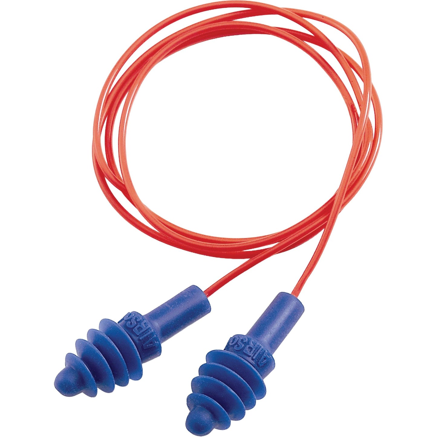 Howard Leight AirSoft Reusable Earplug Red Polycord 50/Box