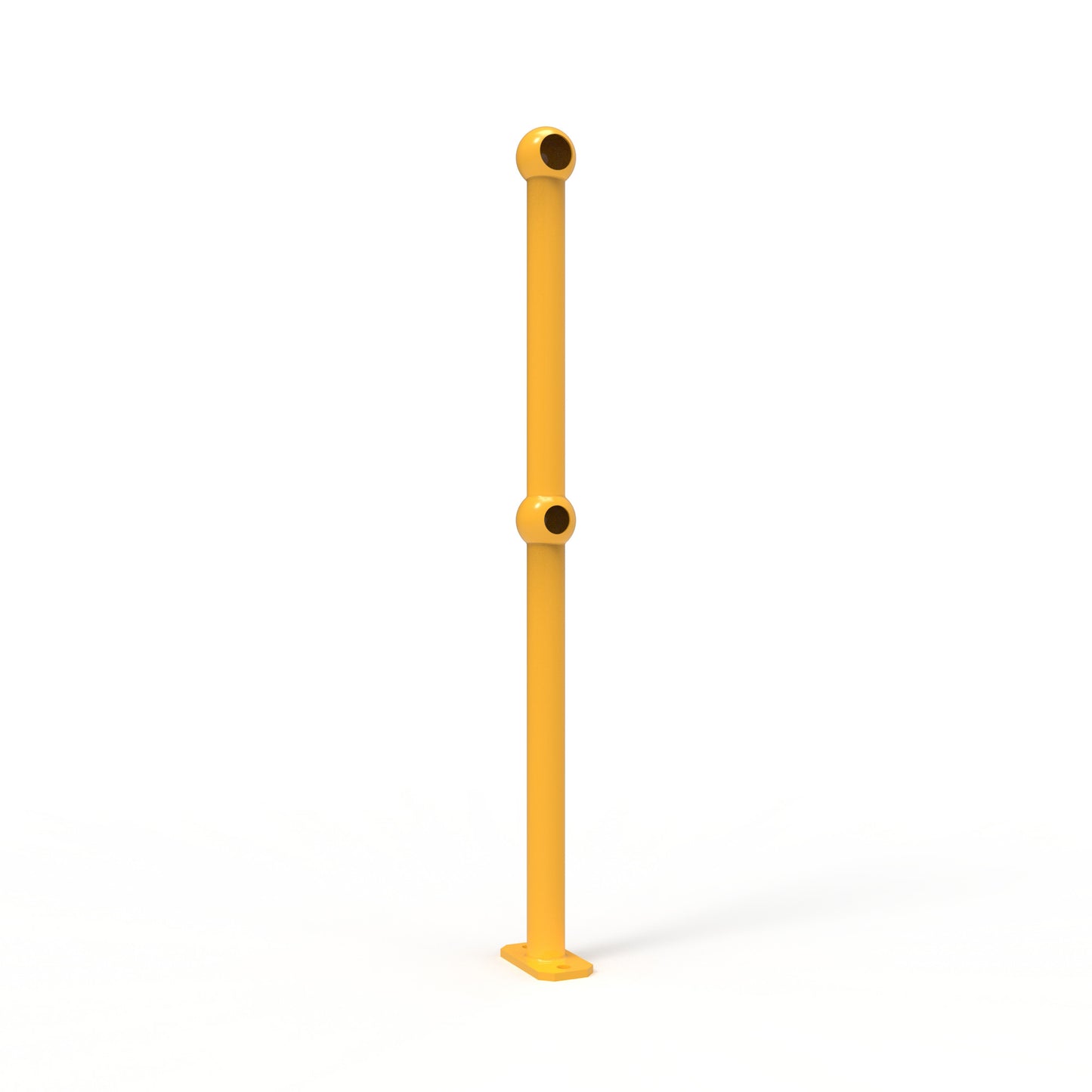 Ball Fence End Post Surface Mounted